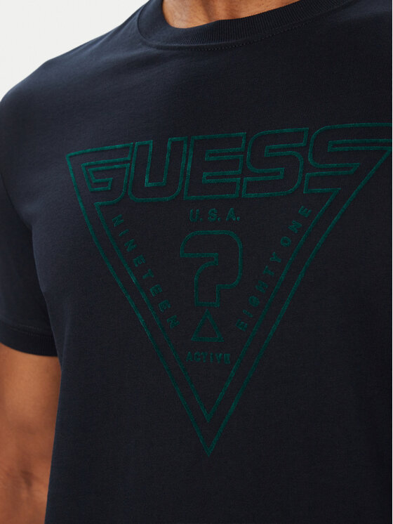 Guess Guess Camiseta Z6YI20 K5016 Azul marino Regular Fit