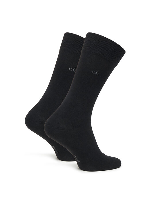 Calvin Klein Dlhé ponožky Calvin Klein 701234208 Čierna