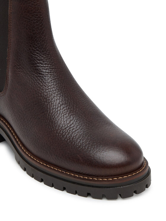 Barbour Gležnjarji Chelsea Barbour Evie LFO0575BR96 Rjava