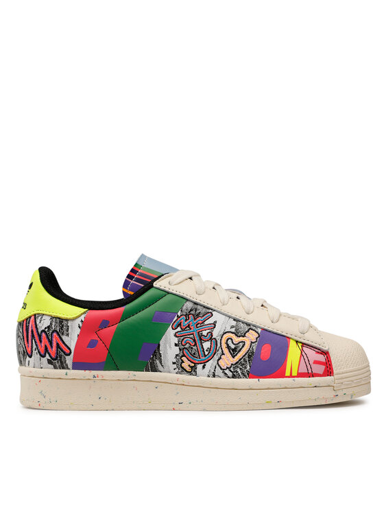adidas Sneakersy adidas Superstar Pride GX6395 Farebná