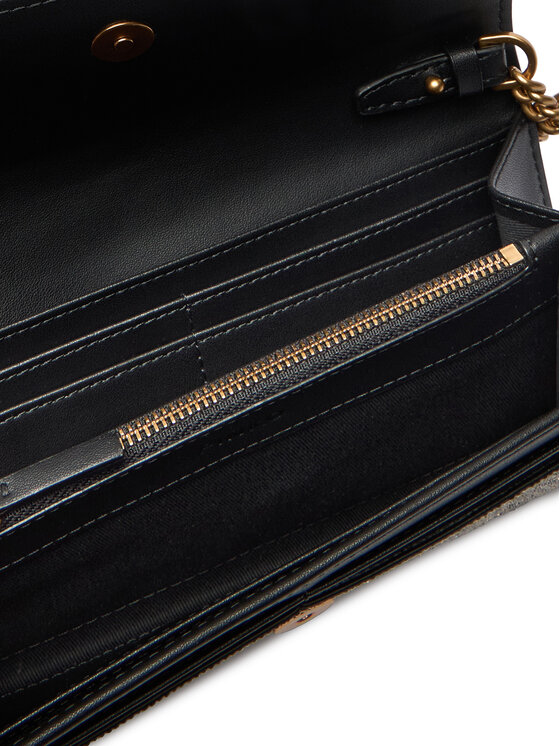 PINKO Geantă PINKO Love Tiny Brids Wallet C AI 25-26 PCPL 103765 A20D Auriu