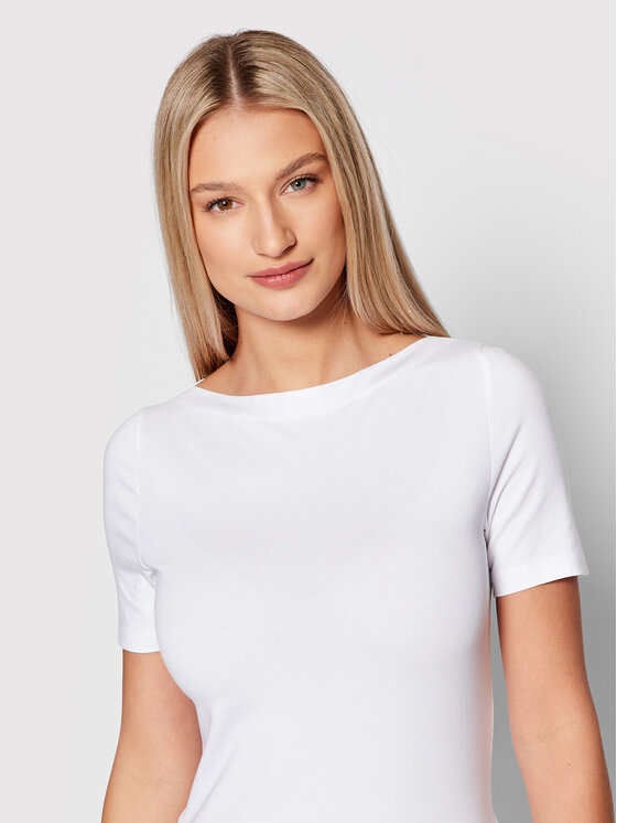 Vero Moda Vero Moda Marškinėliai Panda 10231753 Balta Regular Fit