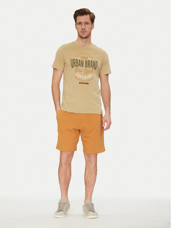 Blend Blend T-shirt 20717759 Beige Regular Fit