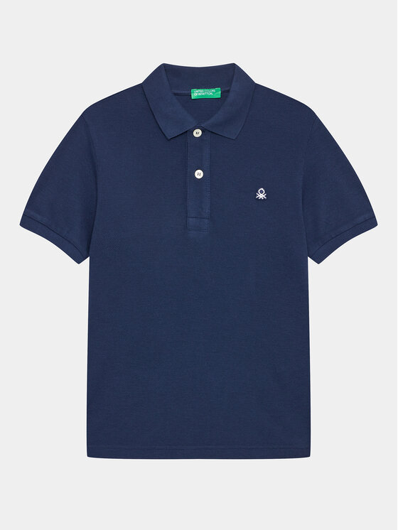 United Colors Of Benetton United Colors Of Benetton Polo majica 3089C300Q Mornarsko modra Regular Fit