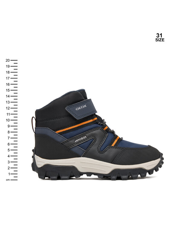 Geox Śniegowce Geox J Himalaya B Abx J46FRD 050FU C0659 S Granatowy