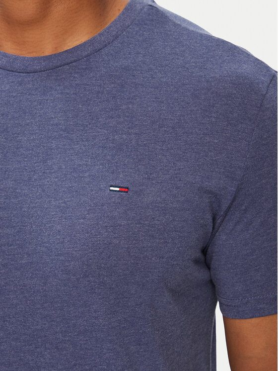 Tommy Jeans Tommy Jeans T-shirt Jaspe DM0DM20363 Blu Slim Fit
