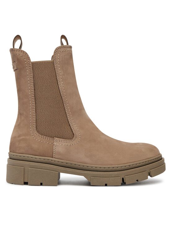 Tamaris Členková obuv s elastickým prvkom Tamaris 1-25901-41 Hnedá