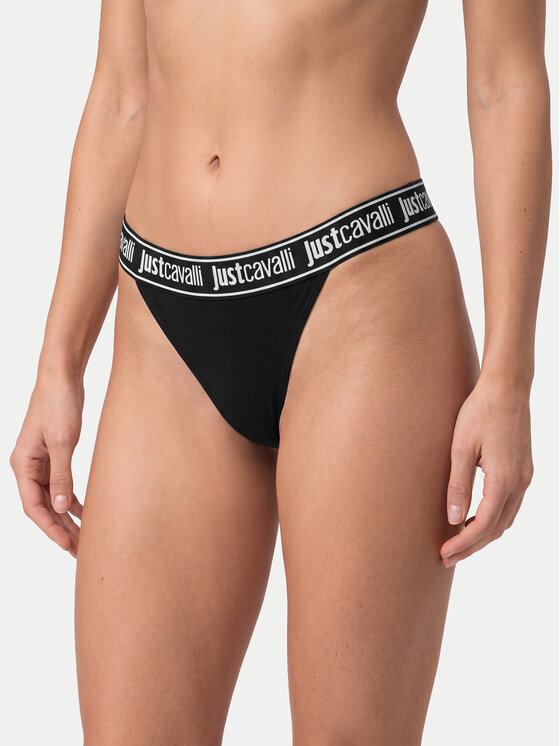 Just Cavalli Just Cavalli Conjunto de tangas 81PAJU01 CJUT2 Negro