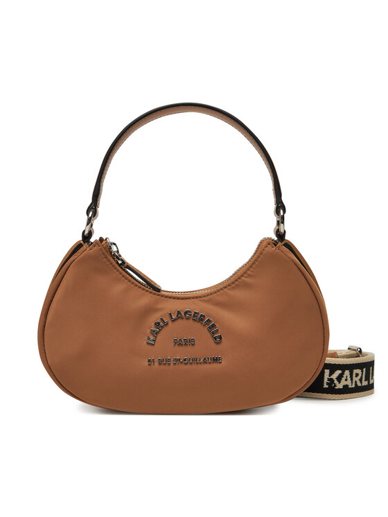 KARL LAGERFELD Дамска чанта KARL LAGERFELD A2W30086 Кафяв
