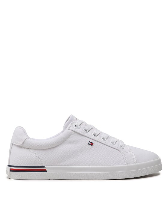 Tommy Hilfiger Zapatillas de tenis Tommy Hilfiger Essential Stripes Sneaker FW0FW06954 Blanco