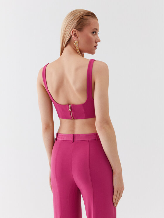 Patrizia Pepe Patrizia Pepe Top 2C1454/A236-M447 Rosa Slim Fit