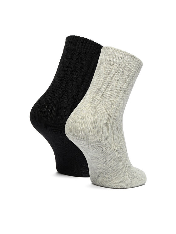 Nine West Κάλτσες μακριές Nine West CEO_LA_NW_17637_W_AW26 (2-PACK) Μαύρο