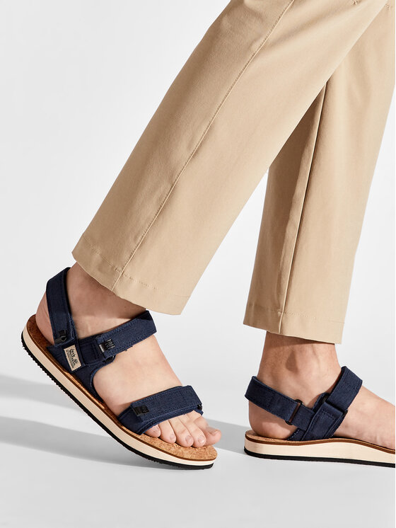 Jack Wolfskin Sandali Jack Wolfskin Ecostride 2 Sandal M 4051781 Blu scuro
