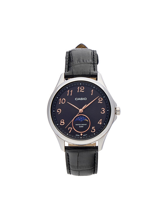 Casio Часовник Casio MTP-M110L-1AVER Черен