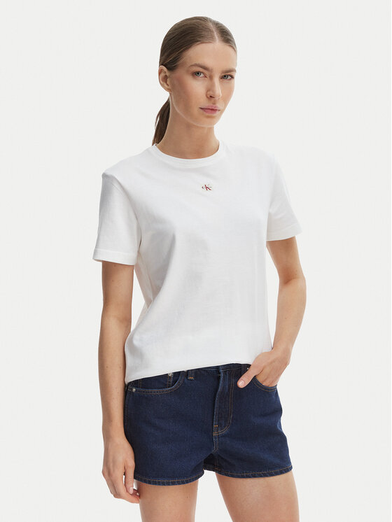 Calvin Klein Jeans Calvin Klein Jeans Camiseta LV047F227G Blanco Classic Fit
