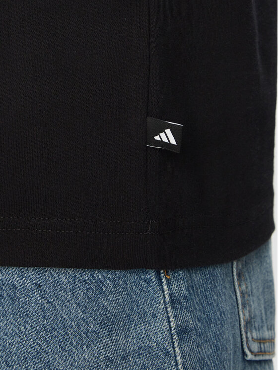 adidas adidas Camiseta Summer Slides Sport Graphic JZ4998 Negro Regular Fit