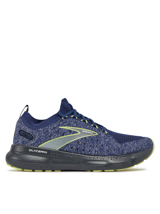 Brooks Buty do biegania Brooks Glycerin StealthFit 20 110384 1D 404 Granatowy