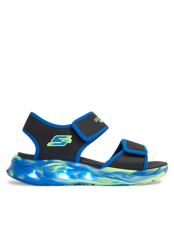 Skechers Босоніжки Skechers S-Lights: Sola Glow Sandal - Fusion Brights 407032L/BKBL Чорний