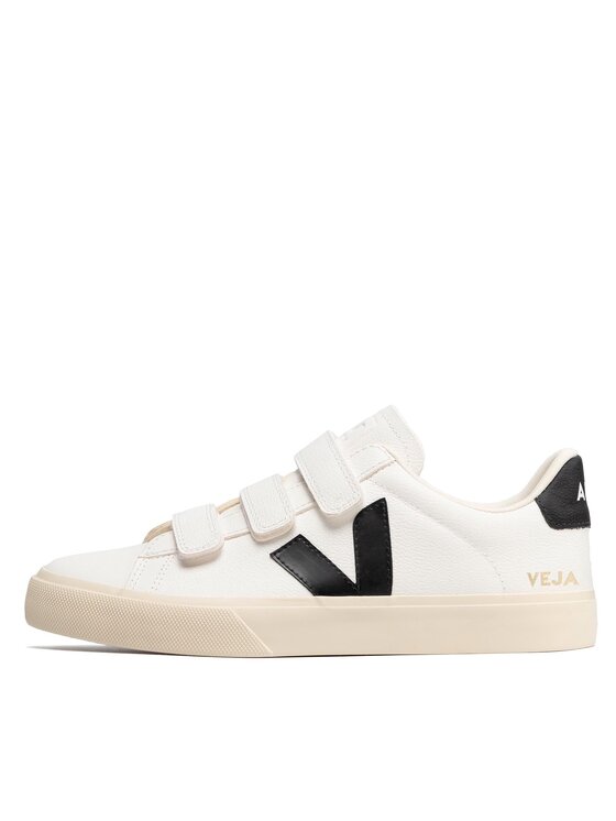 Veja Сникърси Veja Recife Logo Chromefree RC0502790B Бял
