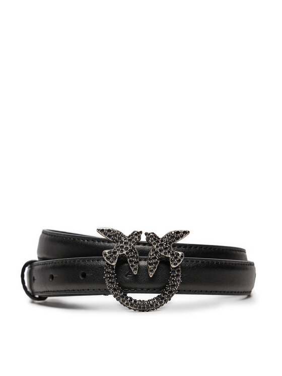 PINKO Ζώνη Γυναικεία PINKO Love Berry H2 Belt AI 24-25 PLT01 100143 A2A9 Μαύρο
