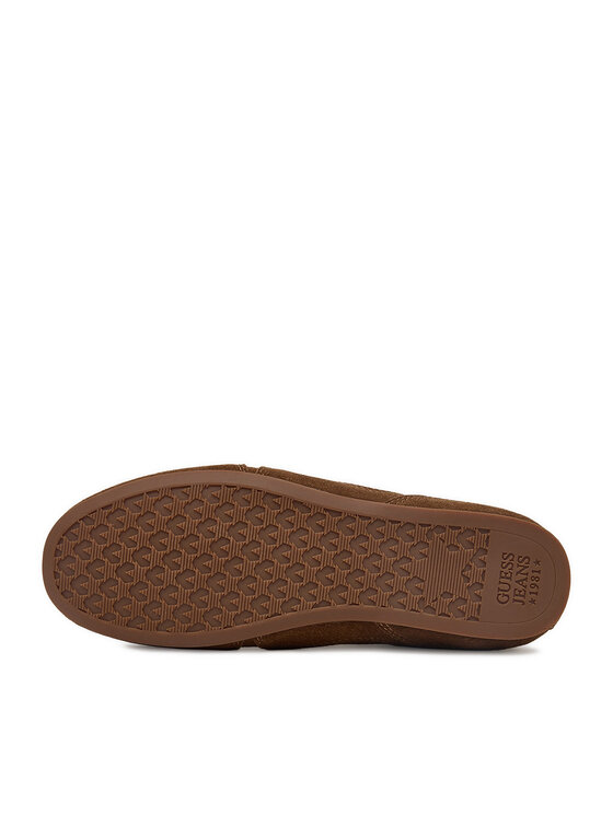 Guess Jeans Sneakersy Guess Jeans EO-GSJ118 Hnědá