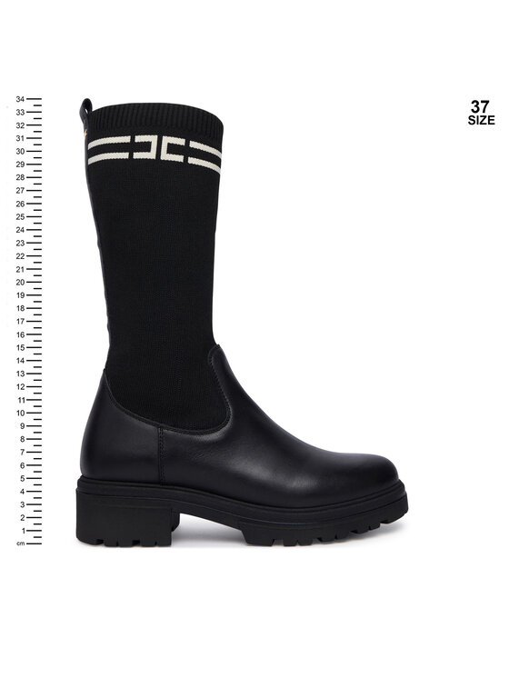 Elisabetta Franchi Botki Elisabetta Franchi F4A6-E0731-1316 Czarny