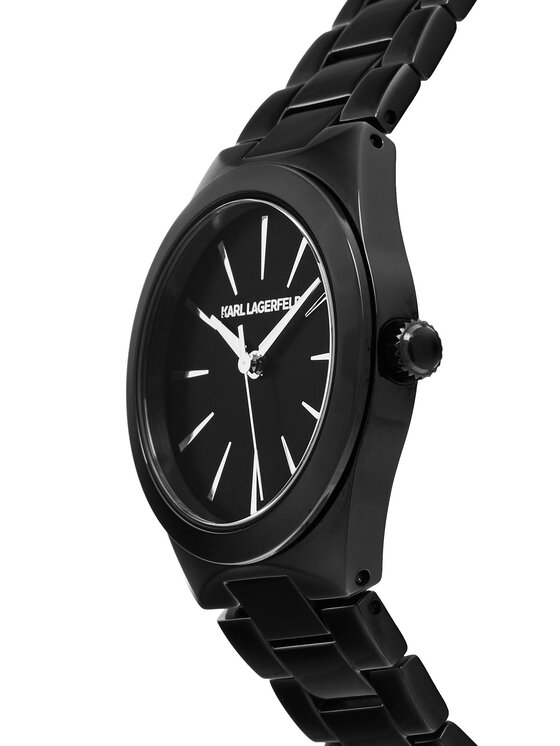 KARL LAGERFELD Karóra KARL LAGERFELD R0553105508 Fekete
