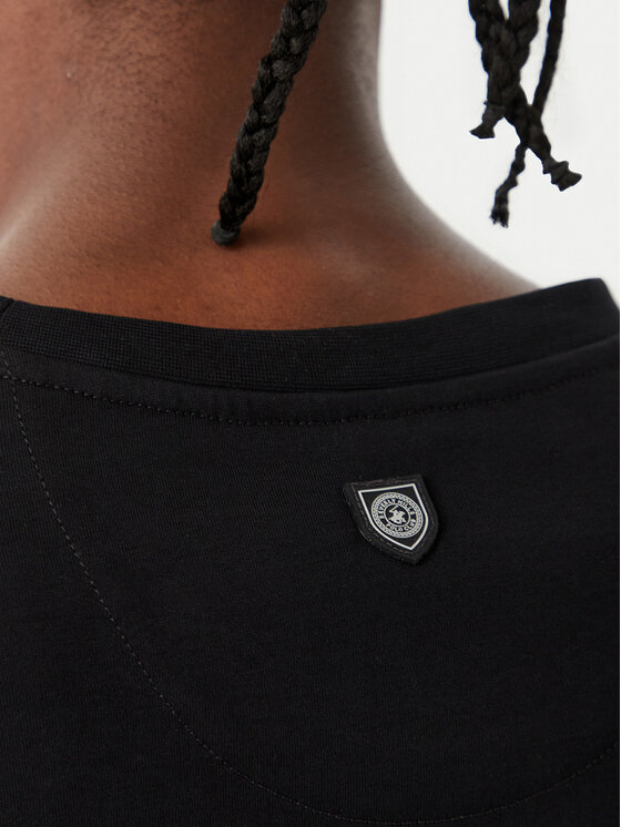 Beverly Hills Polo Club Beverly Hills Polo Club Camiseta M1342 Negro Regular Fit
