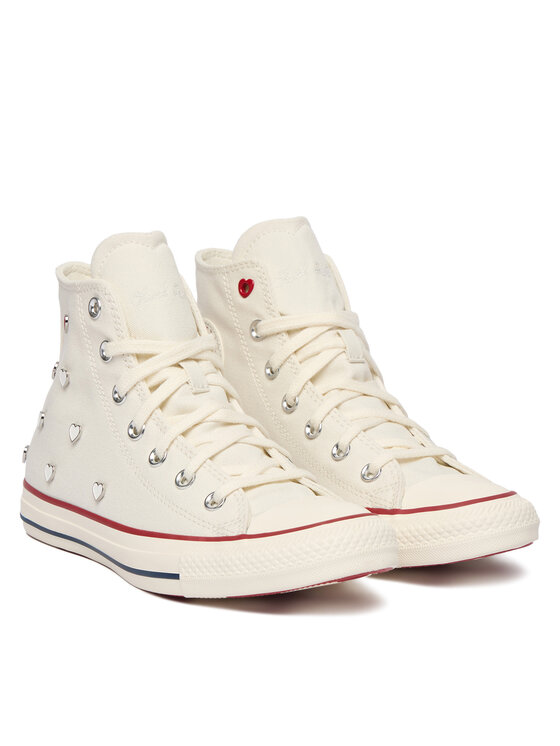 Converse Кеди Converse Chuck Taylor All Star Hearts A19055C Білий