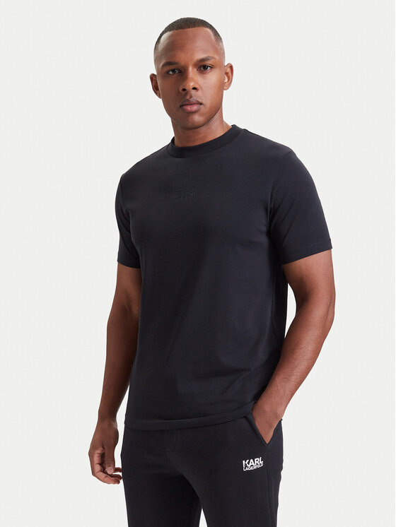 KARL LAGERFELD KARL LAGERFELD Camiseta 755040 564235 Azul marino Regular Fit