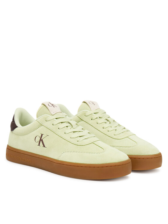 Calvin Klein Jeans Сникърси Calvin Klein Jeans Classic Cupsole Mg Su YM0YM01300 Зелен