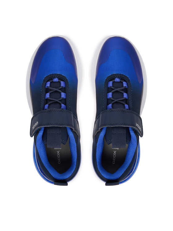 Geox Sneakersy Geox J Activart Illuminus Boy J56LYA 02A9J C4226 Niebieski