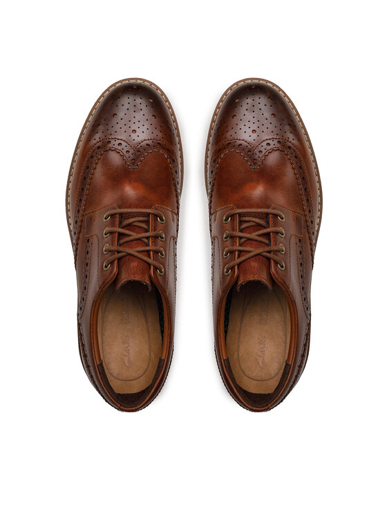 Clarks Cipele Clarks Batcombe Wing 261271917 Smeđa
