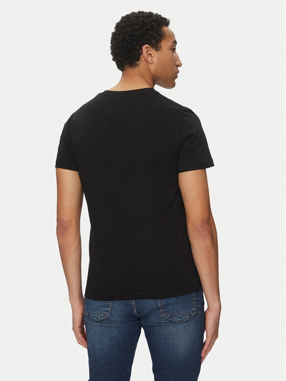 Liu Jo Liu Jo Футболка QA5190 J4924 Чорний Regular Fit