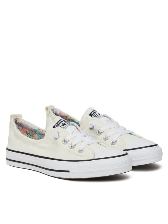 Converse Кеди Converse Chuck Taylor All Star Shoreline Mini Flowers A14970C Écru