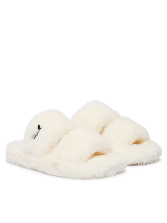 KARL LAGERFELD Pantofole KARL LAGERFELD Hypns KL80674 Crema