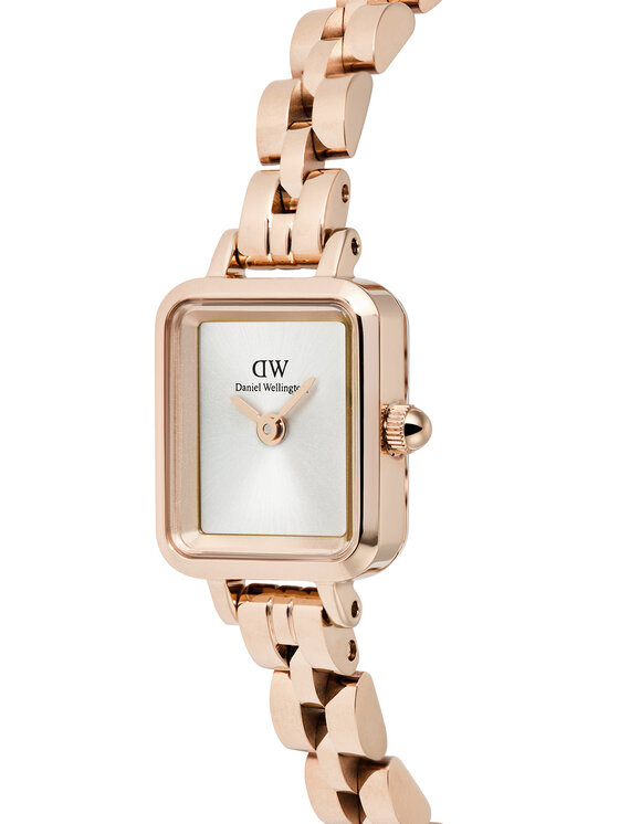 Daniel Wellington Pulkstenis Daniel Wellington Quadro Mini Arch DW00100847 Zelta