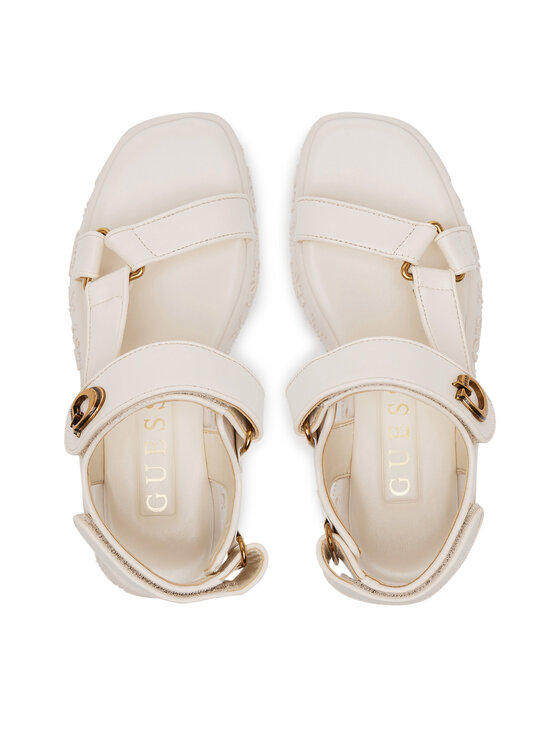 Guess Босоніжки Guess FLJLAN ELE03 Écru