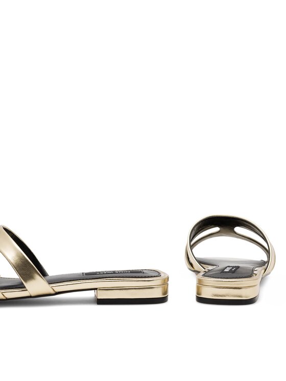 Nine West Şlapi Nine West 123AL1207-1 Auriu