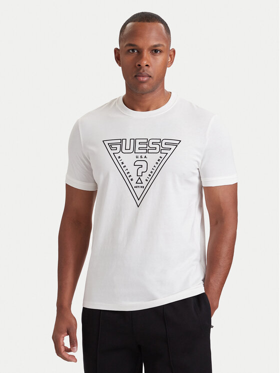 Guess Guess T-shirt Z6YI20 K5016 Bijela Regular Fit