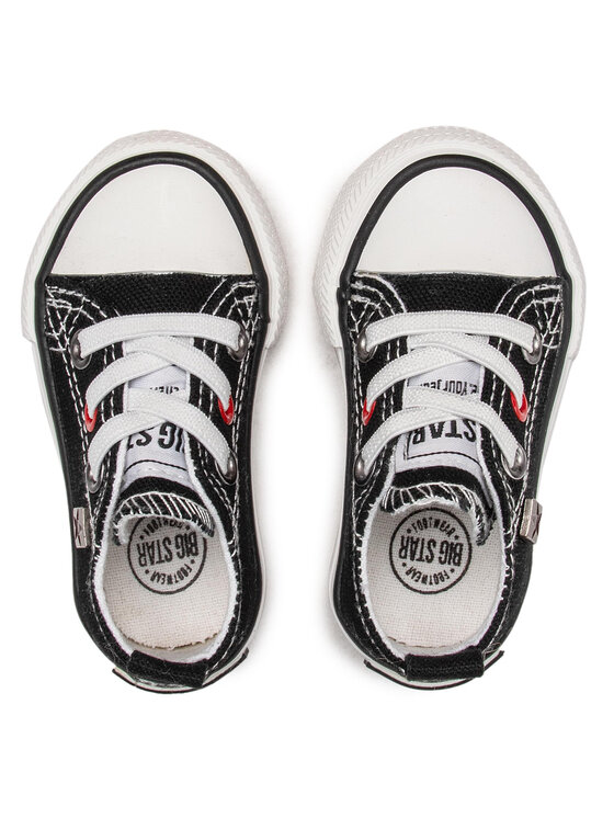 Big Star Shoes Plátenky Big Star Shoes HH374194 Čierna