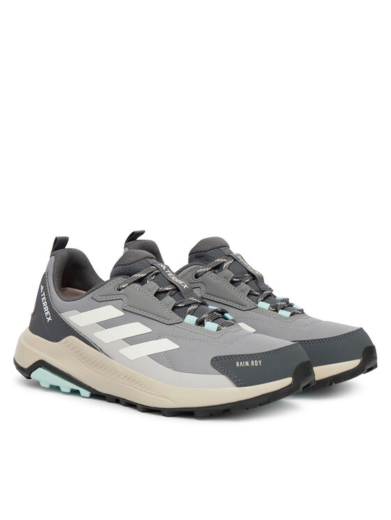 adidas Трекінгові черевики adidas Terrex Anylander Rain.Rdy Hiking Shoes JR6603 Сірий