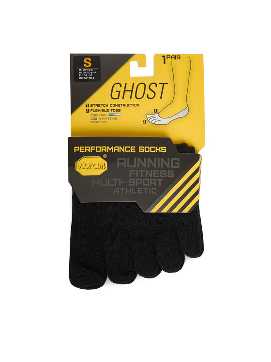 Vibram Fivefingers Členkové ponožky Vibram Fivefingers Ghost S15G02 Čierna