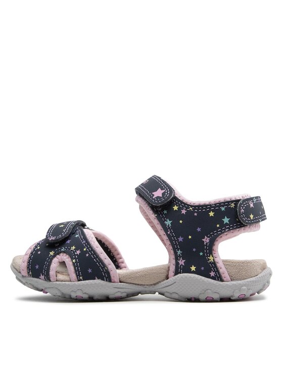 Sandały Geox J S.Roxanne B J25D9B 05015 C0694 S Granatowy | Eobuwie.com.pl