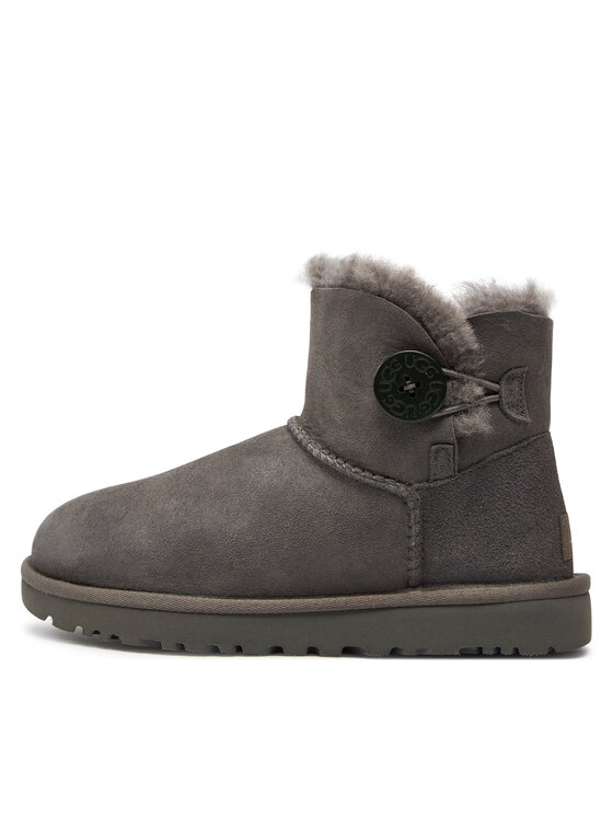 Ugg Снігоходи Ugg W Mini Bailey Button II 1016422 Сірий