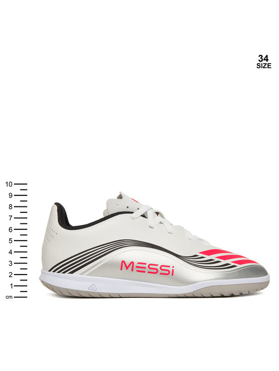 adidas Zapatos de fútbol adidas F50 Messi Club JP7452 Blanco