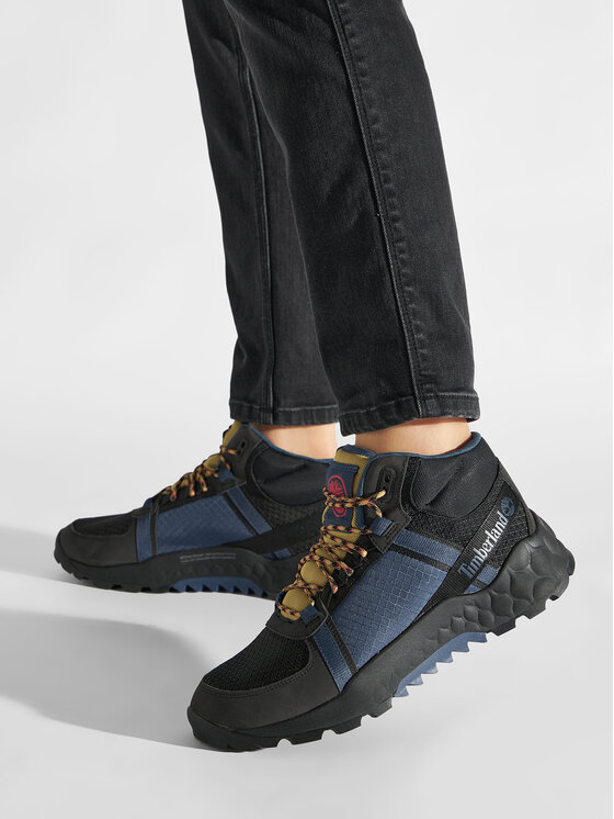 Timberland Pohodni čevlji Timberland Solar Wave Lt Mid TB0A41QT015 Mornarsko modra