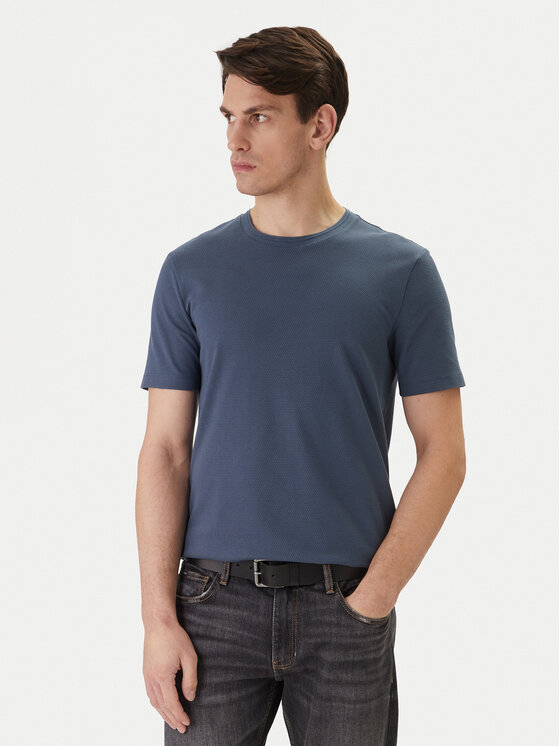 BOSS BOSS Camiseta Tiburt 240 50452680 Azul Regular Fit