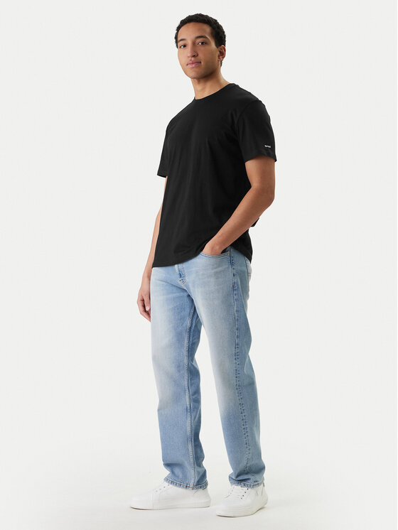 Sprandi Sprandi Camiseta W126-SIMTS-1014-48X Negro Regular Fit