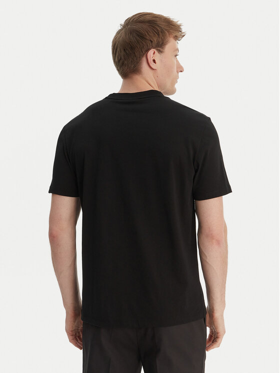 HUGO HUGO Camiseta Dikerd 50564024 Negro Relaxed Fit